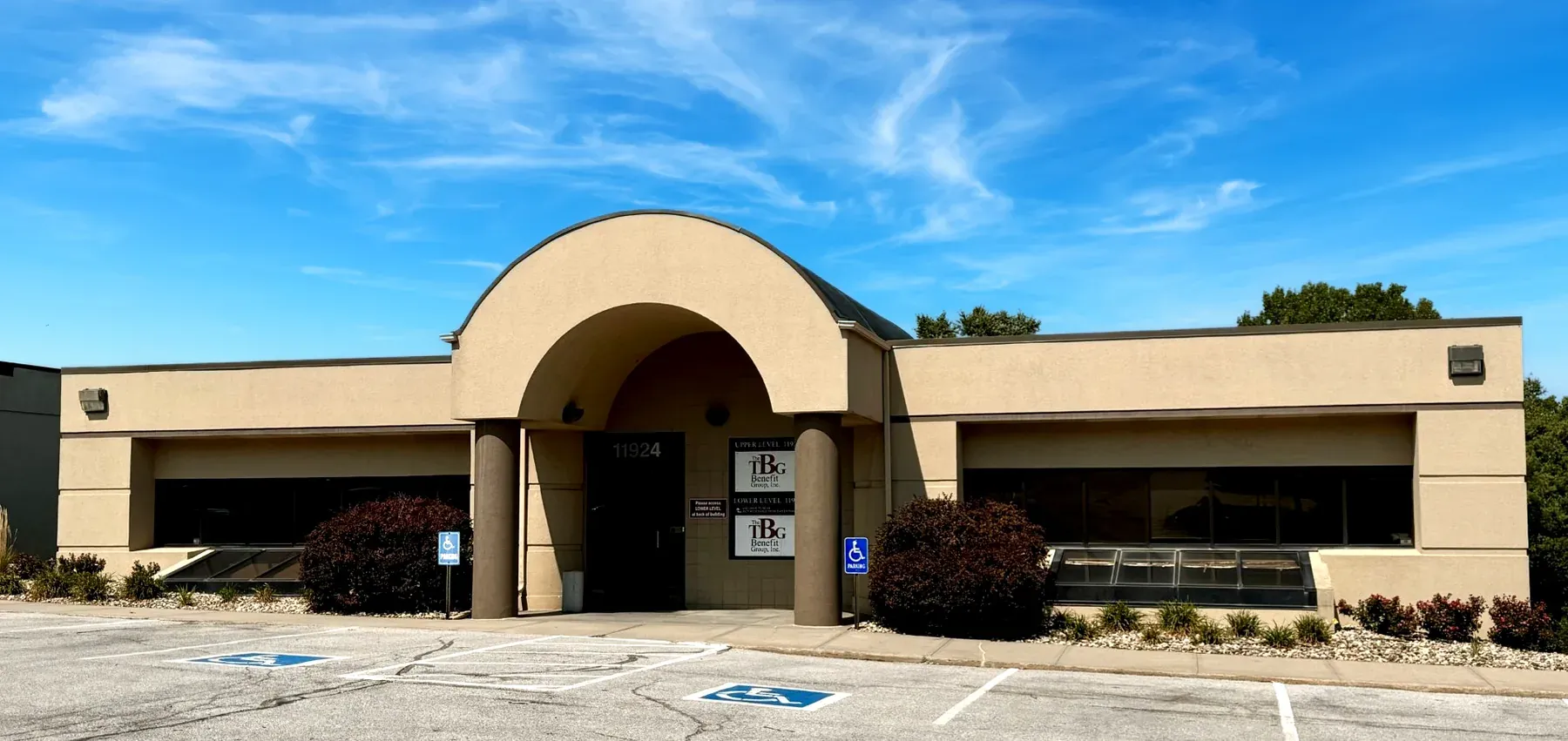 The Benefit Group office at 11924 Arbor Street, Omaha, Nebraska